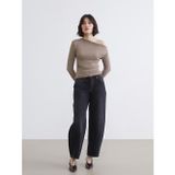 LC Waikiki LCW Jeans Siyah Balloon Fit Kadın Jean Pantolon