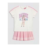 LC Waikiki LCW Kids Barbie Baskılı Kız Çocuk Takım