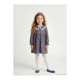 LC Waikiki LCW Kids Bebe Yaka Çiçek Desenli Kız Çocuk Elbise