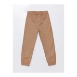 LC Waikiki LCW Kids Bej Rahat Kalıp Beli Lastikli Erkek Çocuk Jogger Pantolon