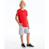 LC Waikiki Lcw Kids Beli Lastikli Baskılı Erkek Çocuk Şort - 8 - 9 Yaş - Gri