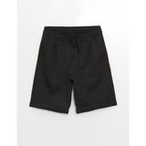 LC Waikiki Lcw Kids Beli Lastikli Erkek Çocuk Şort - 9 - 10 Yaş - Black