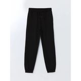 LC Waikiki Lcw Kids Beli Lastikli Kız Çocuk Jogger Eşofman Altı - 8 - 9 Yaş - Siyah