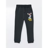 LC Waikiki Lcw Kids Beli Lastikli Nostaljik Maymun Erkek Bebek Jogger Eşofman Alt - 7 - 8 Yaş - Antrasit