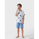 LC Waikiki Lcw Kids Beyaz Brawl Stars Baskılı Erkek Çocuk Şortlu Pijama Takımı - 10 - 11 Yaş