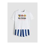 LC Waikiki LCW Kids Beyaz Paw Patrol Baskılı Erkek Çocuk Tişört Ve Şort
