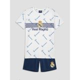 LC Waikiki Lcw Kids Beyaz Real Madrid Baskılı Erkek Çocuk Şortlu Pijama Takımı - 12 - 13 Yaş