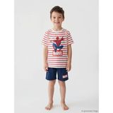 LC Waikiki Lcw Kids Beyaz Spider-Man Baskılı Erkek Çocuk Şortlu Pijama Takımı - 4 - 5 Yaş