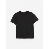 LC Waikiki Lcw Kids Bisiklet Yaka Basic Kısa Kollu Kız Çocuk Tişört - 6 - 7 Yaş - Siyah