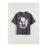LC Waikiki LCW Kids Bisiklet Yaka Hello Kitty Baskılı Kız Çocuk Tişört