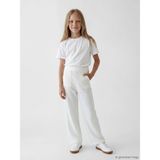 LC Waikiki Lcw Kids Ekru Beli Lastikli Kız Çocuk Tüvit Pantolon - 5 - 6 Yaş