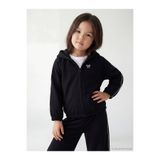 LC Waikiki LCW Kids Fiyonk Nakışlı Kız Çocuk Kalın Fermuarlı Sweatshirt