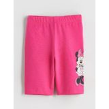 LC Waikiki Lcw Kids Fuşya Minnie Mouse Baskılı Kız Çocuk Tayt