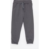 LC Waikiki Lcw Kids Gri Beli Lastikli Erkek Bebek Jogger Eşofman Alt - Dark Grey