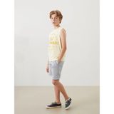 LC Waikiki Lcw Kids Gri Beli Lastikli Erkek Çocuk Şort - 10 - 11 Yaş - Grey