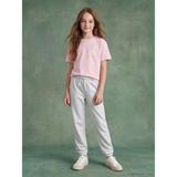LC Waikiki Lcw Kids Gri Beli Lastikli Kız Çocuk Jogger Eşofman Altı - 9 - 10 Yaş