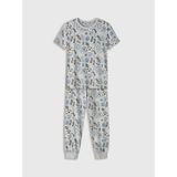 LC Waikiki Lcw Kids Gri Desenli Erkek Çocuk Pijama Takımı