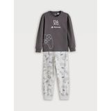 LC Waikiki Lcw Kids Gri Playstation Baskılı Erkek Çocuk Pijama Takımı