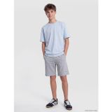 LC Waikiki LCW Kids Gri Regular Fit Baskılı Erkek Çocuk Şort