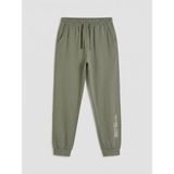 LC Waikiki Lcw Kids Haki Baskılı Erkek Çocuk Jogger Eşofman Altı - 7 - 8 Yaş