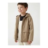 LC Waikiki LCW Kids Haki Su İtici Deri Görünümlü Erkek Çocuk Mont