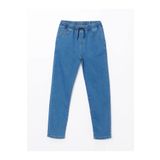 LC Waikiki LCW Kids İndigo Beli Lastikli Erkek Çocuk Jean Pantolon