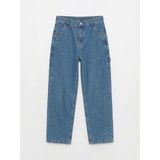 LC Waikiki Lcw Kids Indigo Loose Fit Erkek Çocuk Jean Pantolon