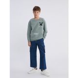 LC Waikiki Lcw Kids Indigo Loose Fit Erkek Çocuk Kargo Jean Pantolon