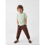 LC Waikiki Lcw Kids Kahverengi Baskılı Erkek Çocuk Jogger Eşofman Altı - 1 - 2 Yaş