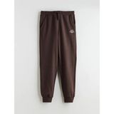 LC Waikiki Lcw Kids Kahverengi Beli Lastikli Erkek Çocuk Jogger Eşofman Altı - 12 - 13 Yaş