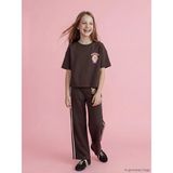 LC Waikiki Lcw Kids Kahverengi Capyfun Baskılı Kız Çocuk Eşofman Altı - 9 - 10 Yaş