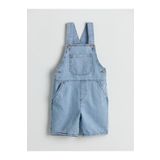 LC Waikiki LCW Kids Kare Yaka Erkek Çocuk Jean Salopet (S5)