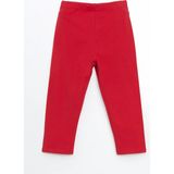 LC Waikiki Lcw Kids Kırmızı Beli Lastikli 3/4 Boy Kız Çocuk Tayt - 7 - 8 Yaş