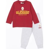 LC Waikiki Lcw Kids Kırmızı Bisiklet Yaka Baskılı Erkek Çocuk Pijama Takımı T T - 2 - 3 Yaş