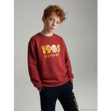 LC Waikiki LCW Kids Kırmızı Galatasaray Baskılı Erkek Çocuk Kalın Sweatshirt