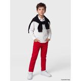 LC Waikiki Lcw Kids Kırmızı Regular Fit Erkek Çocuk Gabardin Pantolon - Red - 6 - 7 Yaş