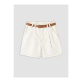 LC Waikiki LCW Kids Kız Çocuk Jean Şort ve Kemer