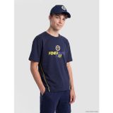 LC Waikiki LCW Kids Lacivert Fenerbahçe Baskılı Erkek Çocuk Soft Touch Tişört