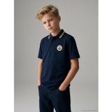 LC Waikiki LCW Kids Lacivert Polo Yaka Fenerbahçe Baskılı Erkek Çocuk Tişört