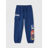 LC Waikiki Lcw Kids Lacivert Sonic Baskılı Kargo Cepli Erkek Çocuk Jogger Eşofman Altı - 7 - 8 Yaş