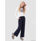 LC Waikiki LCW Kids Lacivert Wideleg Kız Çocuk Pantolon