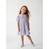 LC Waikiki Lcw Kids Mavi Çiçekli Kız Çocuk Elbise - 2 Yaş