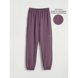 LC Waikiki Lcw Kids Mor Kız Çocuk Soft Touch Jogger Eşofman Altı