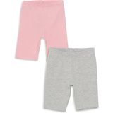 LC Waikiki Lcw Kids Pembe Beli Lastikli Basic Kız Bebek Kısa Tayt