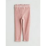LC Waikiki Lcw Kids Pembe Beli Lastikli Basic Kız Çocuk Kadife Tayt - 1 - 2 Yaş
