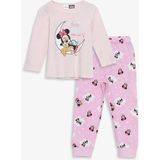 LC Waikiki Lcw Kids Pembe Bisiklet Yaka Minnie Mouse Baskılı Kız Çocuk Pijama Takım T T - 3 - 4 Yaş - 0P - Pembe