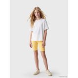 LC Waikiki Lcw Kids Sarı Kız Çocuk Basic Kısa Tayt - 7 - 8 Yaş