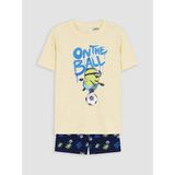 LC Waikiki Lcw Kids Sarı Minions Baskılı Erkek Çocuk Şortlu Pijama Takımı - 10 - 11 Yaş