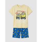 LC Waikiki Lcw Kids Sarı Minions Baskılı Erkek Çocuk Şortlu Pijama Takımı - 4 - 5 Yaş