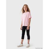 LC Waikiki Lcw Kids Siyah Beli Lastikli 3/4 Boy Kız Çocuk Tayt - 6 - 7 Yaş